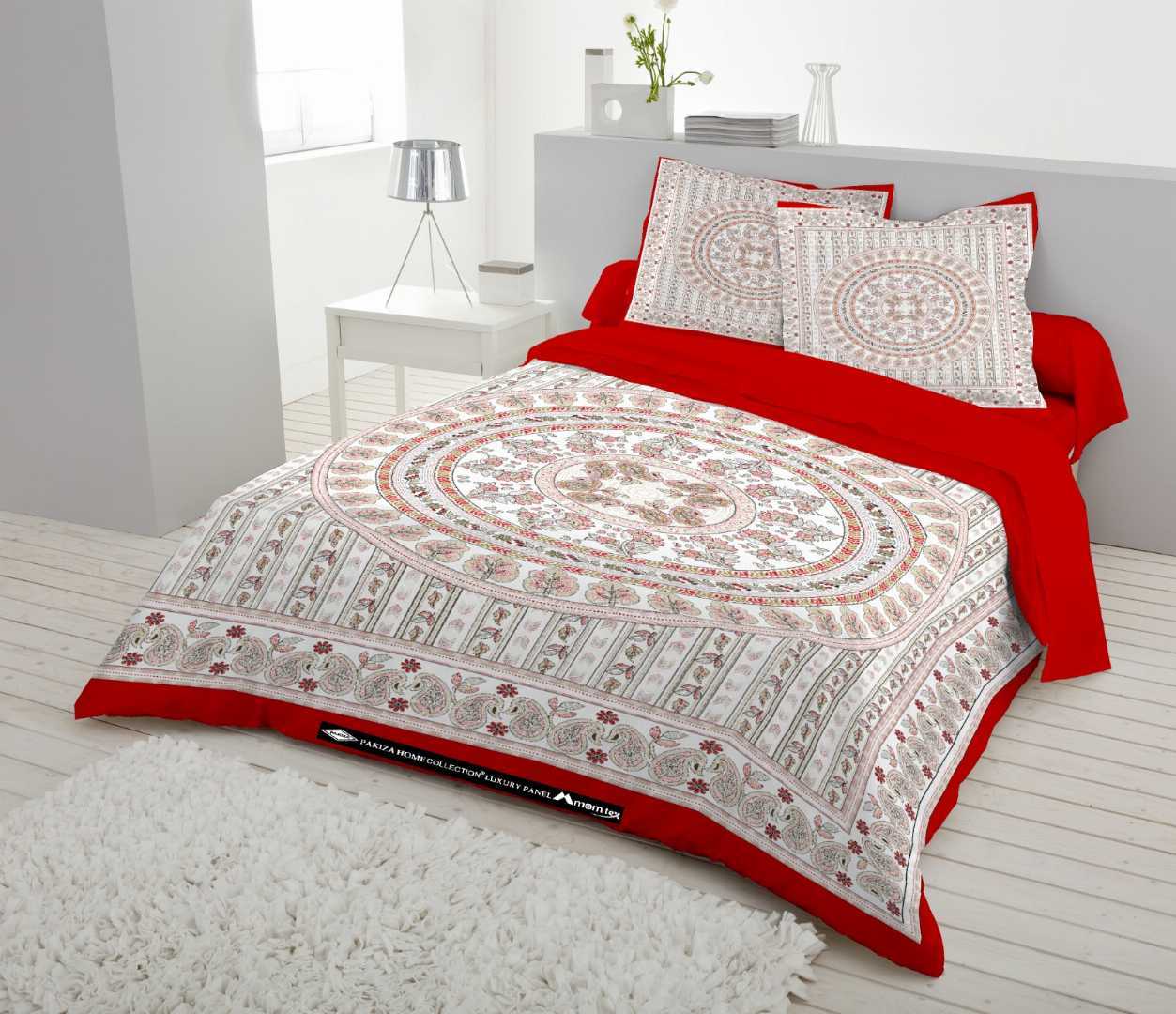 Premium Cotton King Size Bed Sheet Set