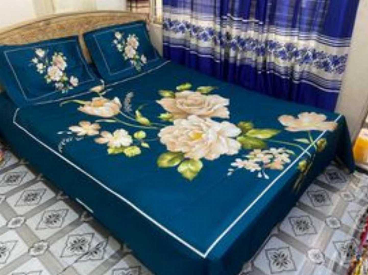 Cotton Bed Sheet Set