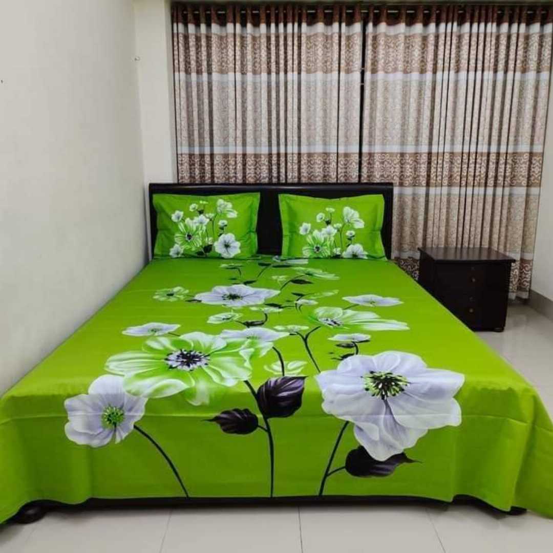 Cotton King Size Bed Sheet Set