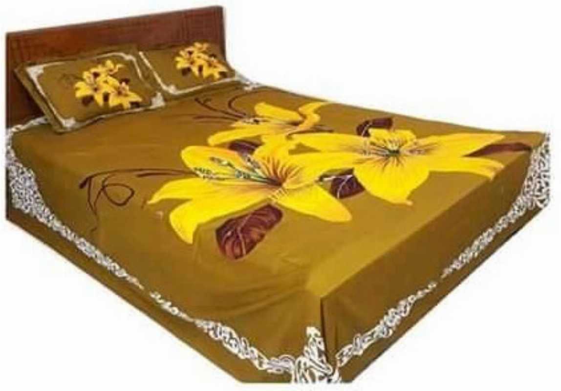 Cotton King Size Bed Sheet Set